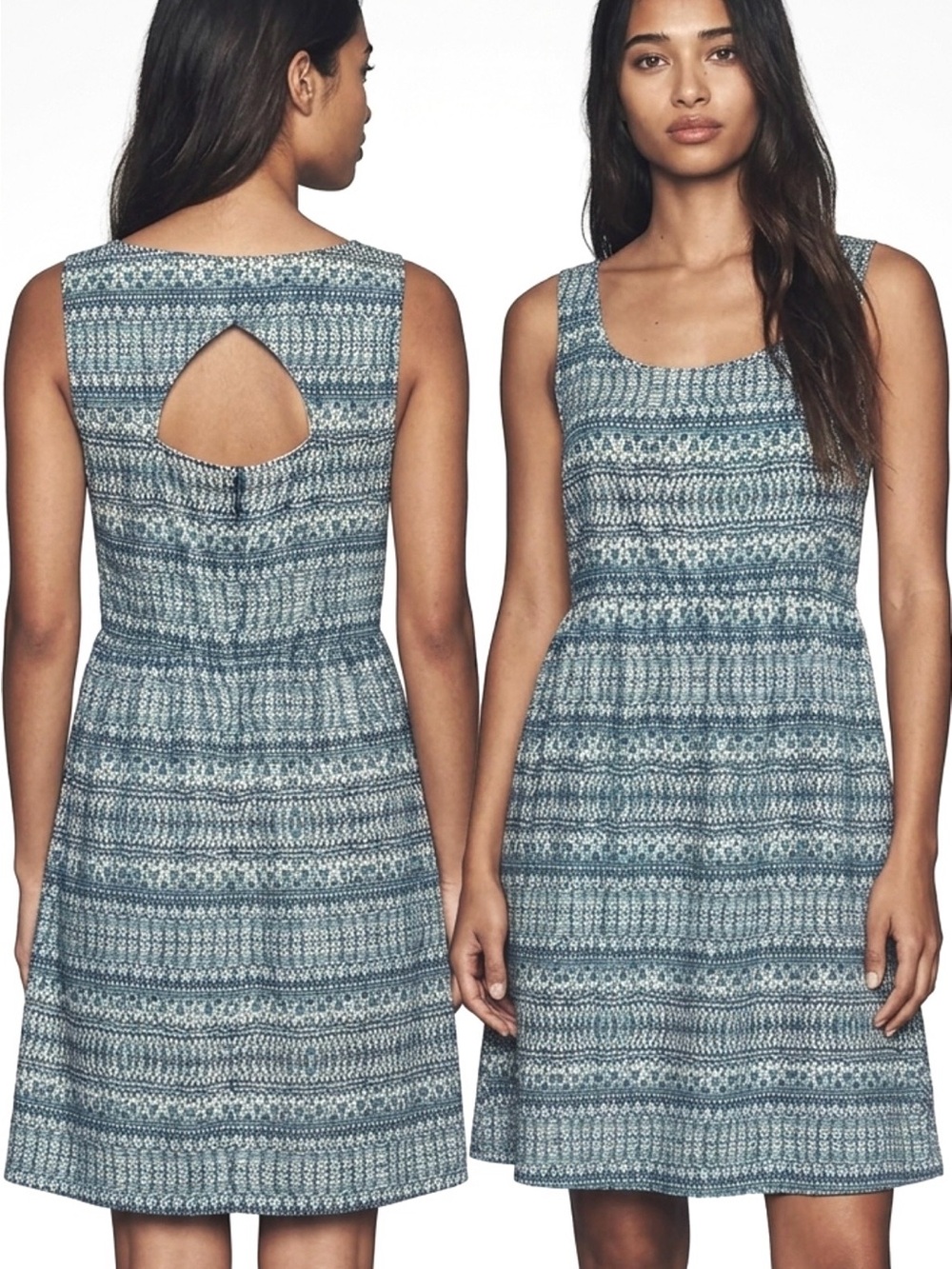 Outdoor Research Celestial Babydoll Tank Dress Size 6 Aztec Geometric Pockets